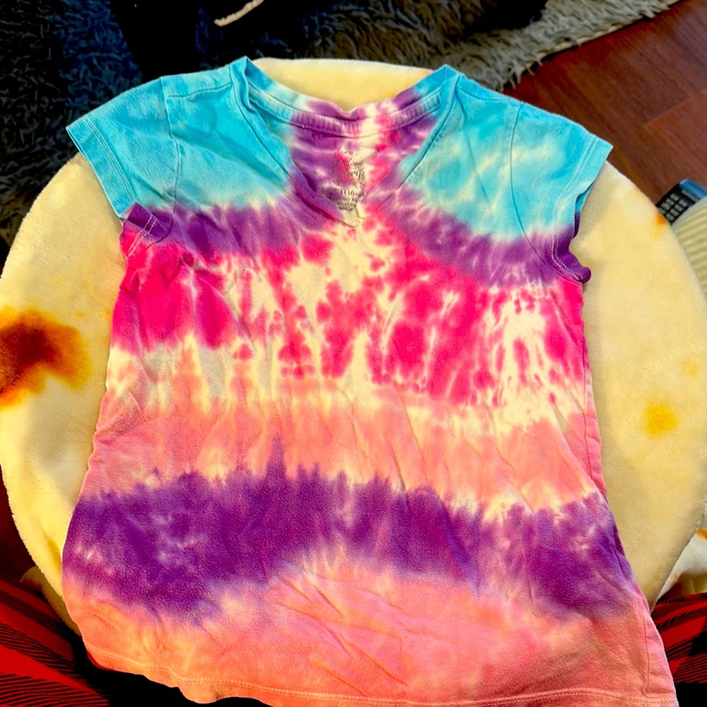 J. Garcia Multicolor Tie-Dye Shirt